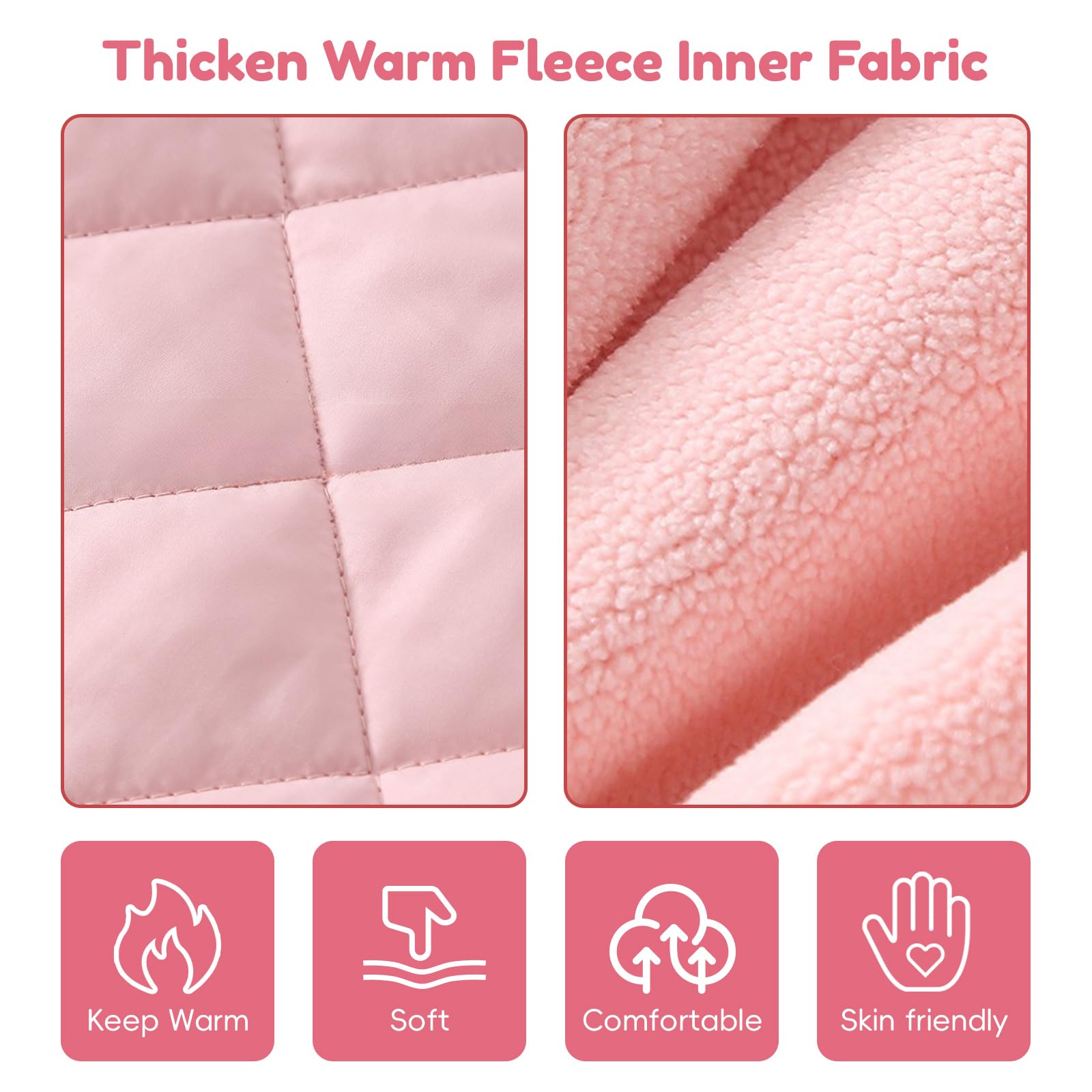 WYTbaby Traje de nieve para bebé recién nacido, mameluco de invierno con capucha para bebés y niñas de 3 a 24 meses