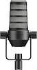 Saramonic Large Diaphragm Dynamic Broadcast and Podcast Microphone with XLR Output, Swing Mount and Foam Windscreen SR-BV1