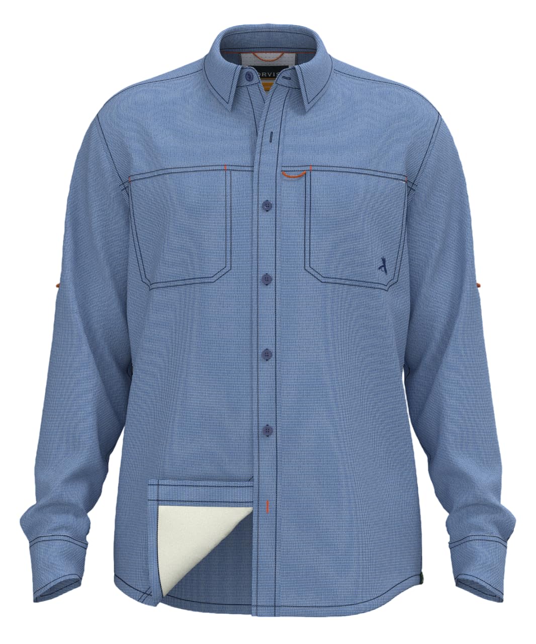 Orvis Open Air Caster Long Sleeve Shirt for Men's Lightweight Breathable Ventilated Quick Dry Outdoor Performance Top
