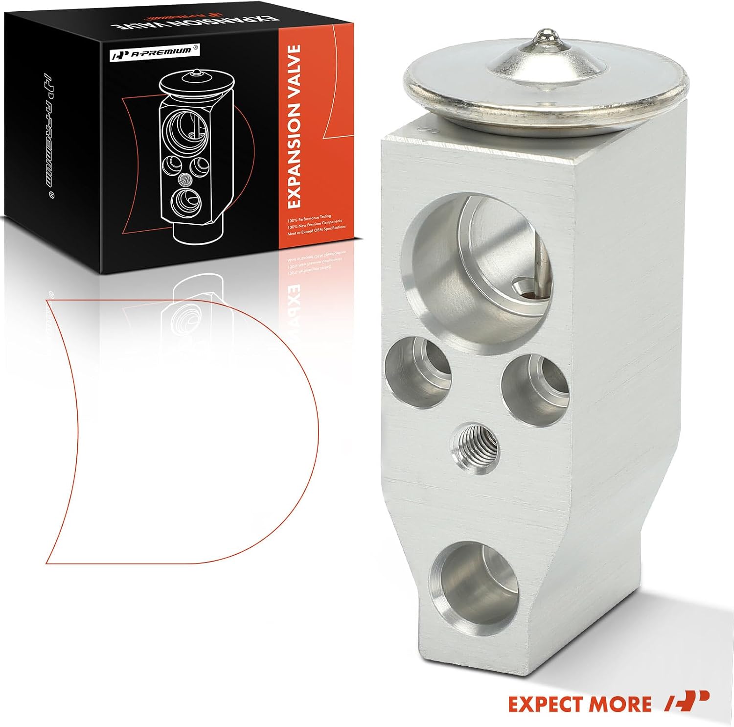 A-Premium AC Expansion Valve Compatible with Nissan Titan XD 2019-2024, Titan 2019-2022