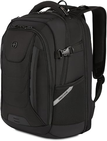 SwissGear Travel Tech Pro Laptop Backpack – Fits Laptops up to 16”