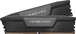 CORSAIR Memória Vengeance DDR5 RAM 128GB (2x64GB) 6400MHz CL42-52-52-104 1,35V Intel XMP 3.0 Desktop Computer Memory – Preto (CMK128GX5M2B6400C42)