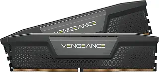 CORSAIR VENGEANCE DDR5 32GB（16GB×2）最大 6000MHz対応 Intel RAM | デスクトップ用ゲーミングメモリ、Intel XMP 3.0対応、CL36、黒、CMK32GX5M2E6000C36
