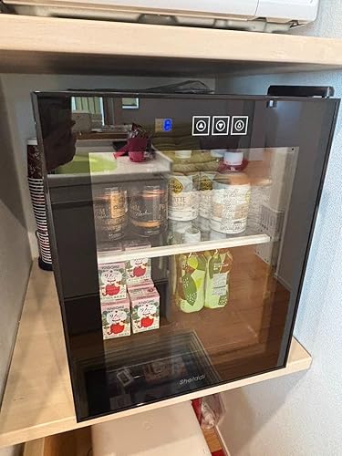 Amazon | Shelddi ミニ冷蔵庫 小型 33L オシャレ 静音 一人暮らし