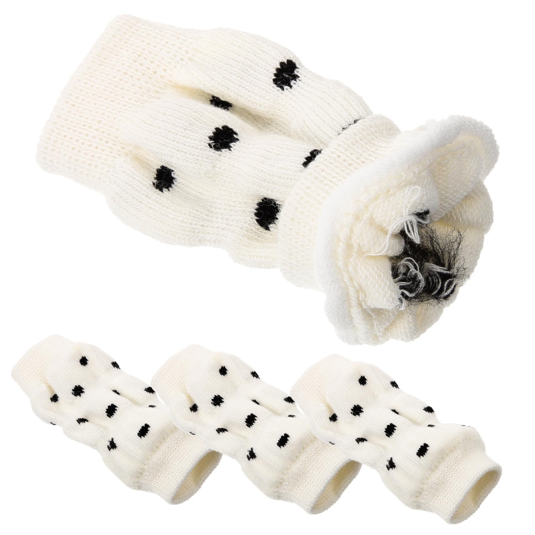 Toddmomy Cotton Dog Leg Warmers Dog Leg Socks Sleeves Pet Covers Rear Braces for Soft Support Wraps