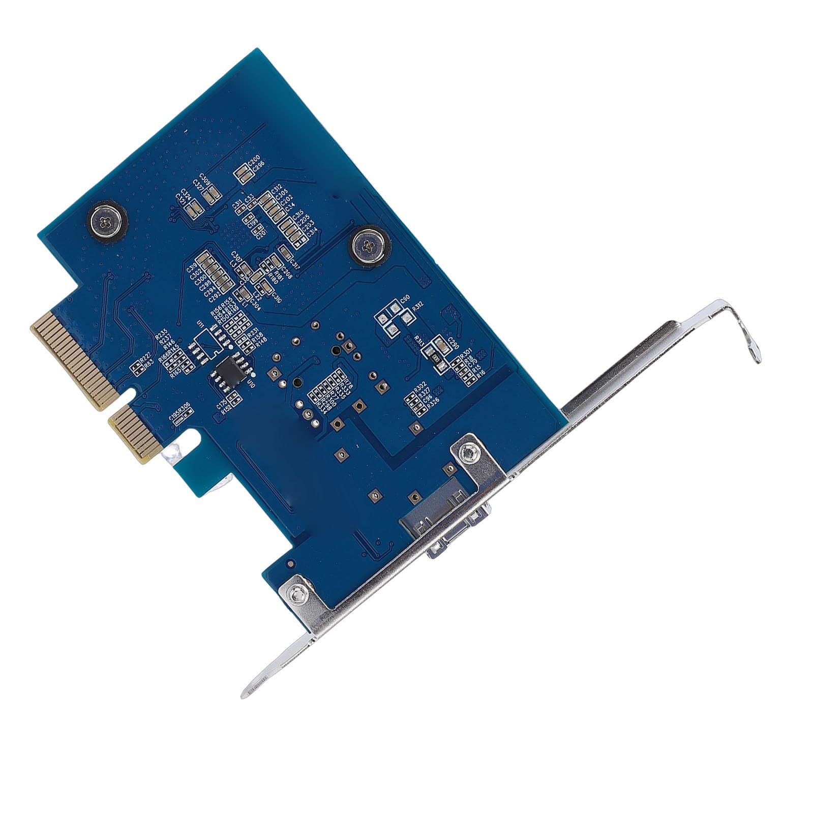 Vikye Carte Réseau PCIe 10G, Adaptateur Ethernet Fibre PCIe 3.0 X4 à Port Unique avec Emplacement SFP Ouvert pour Wins 11, Prise en Charge du Démarrage PXE