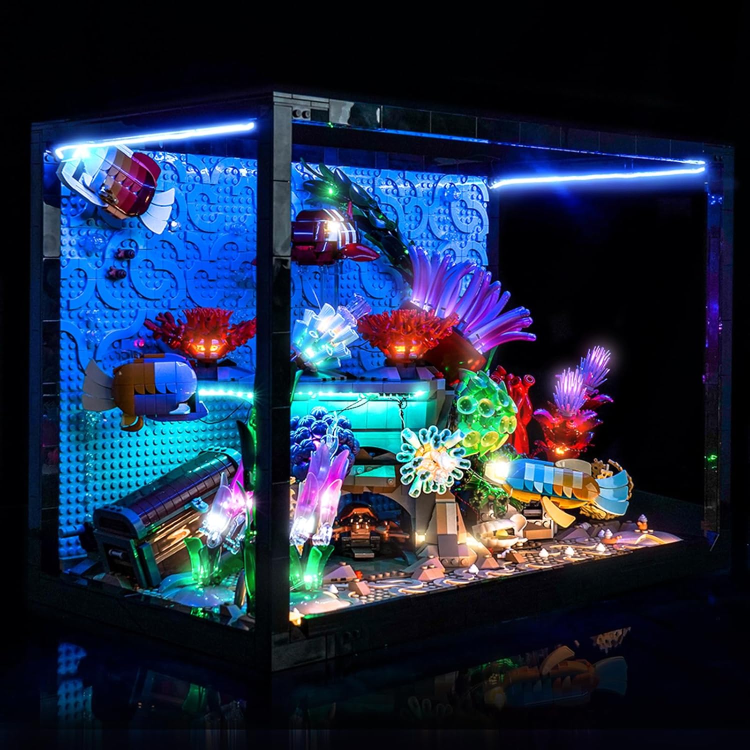 LED Lighting Compatible with Lego 10366 Tropical Aquarium - JUST Lights,Light Kit Compatible with Lego 10366,NOT Included The Model