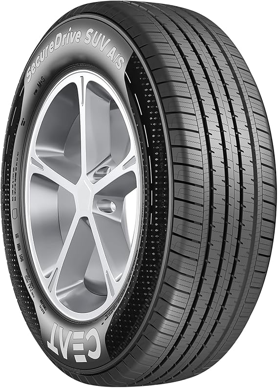 Ceat SecureDrive SUV A/S Truck/SUV All-Season Performance Radial Tire-235/65R18 235/65/18 235/65-18 106H Load Range SL 4-Ply BSW Black Side Wall