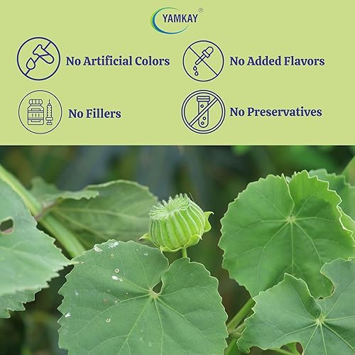 Miniatura 5 de Abutilon Indicum Abutilon indio Malva india Polvo Thuthi Ilai Polvo de Atibala (300 GM)