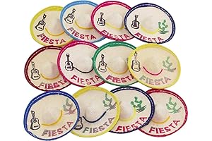Tiny Sombrero Hats for Fiesta Fun