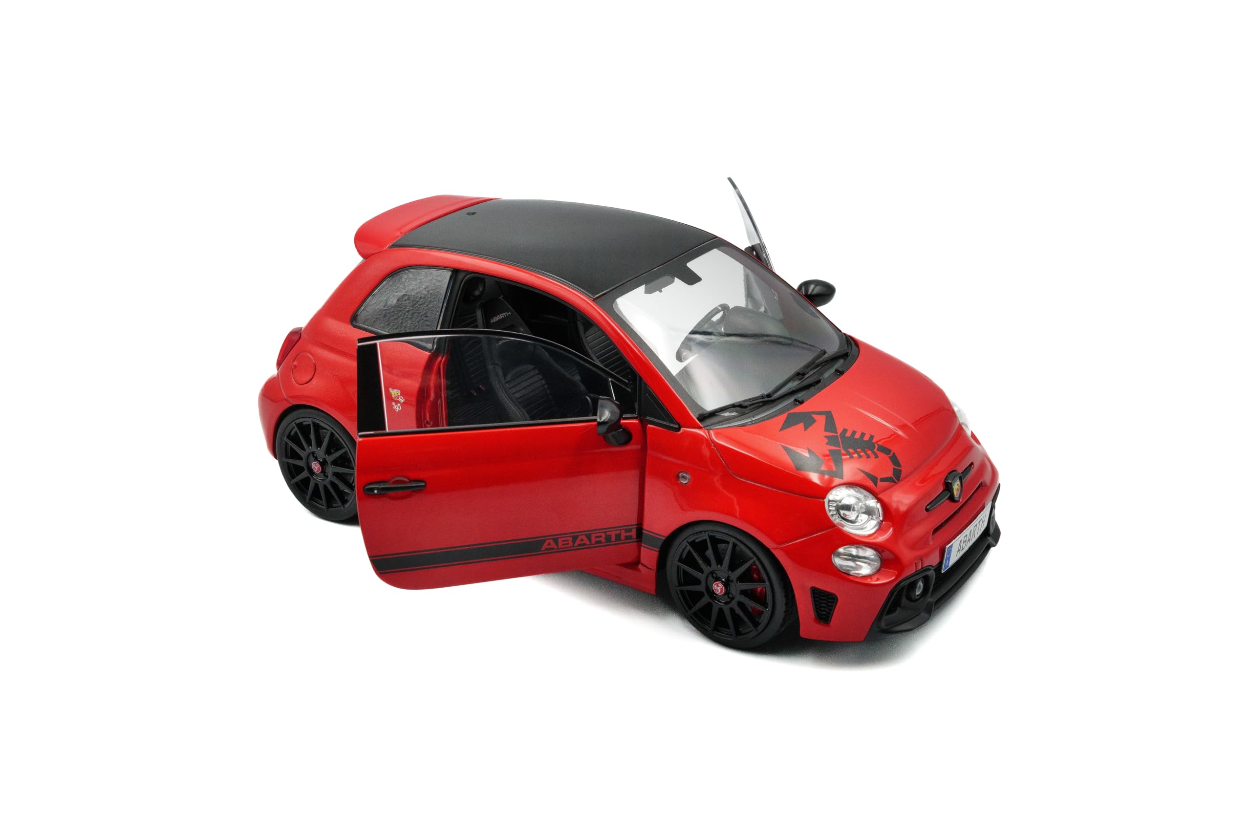 Solido 1:18 Fiat F595 Abarth Rosso Maranello : Amazon.com.au: Toys
