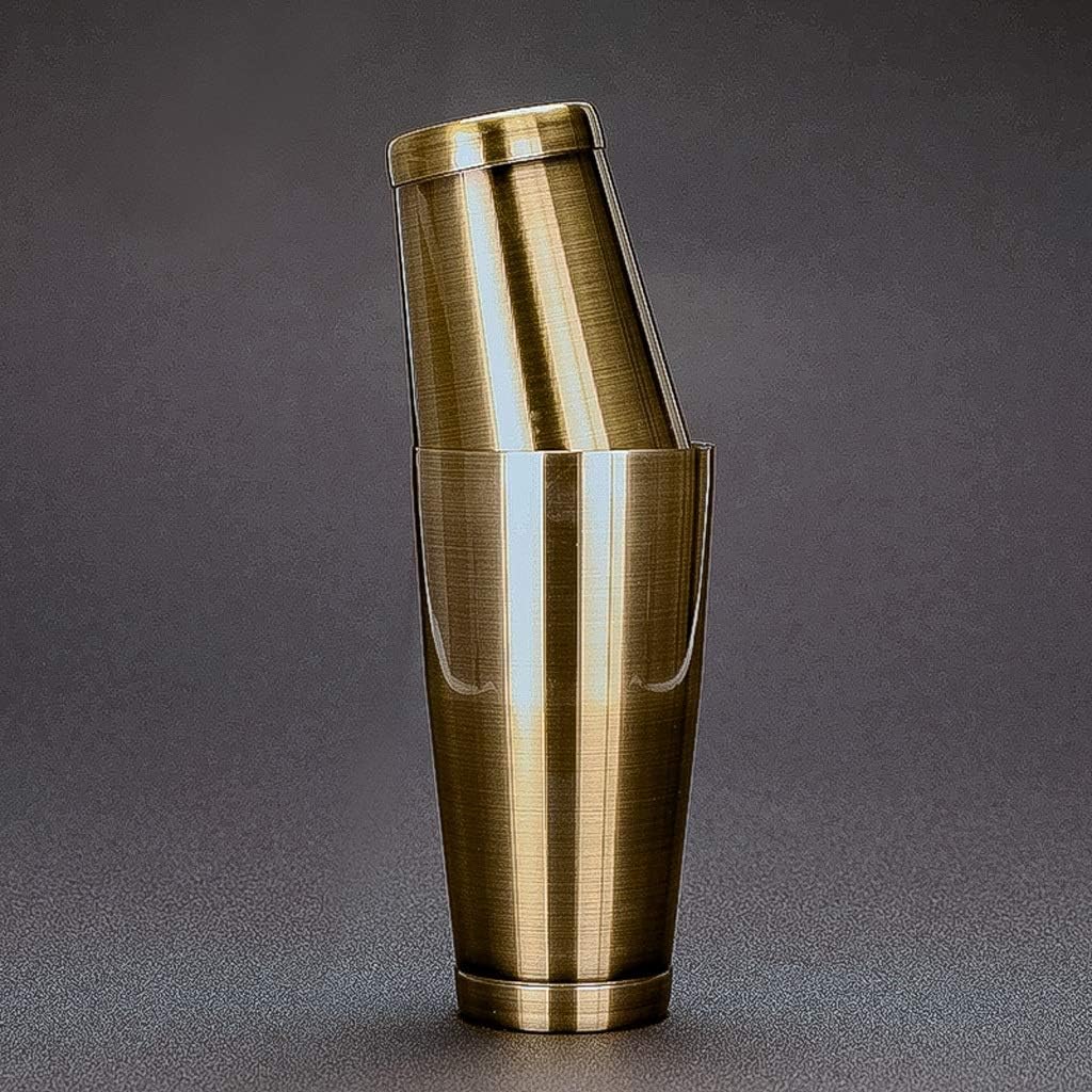 Stainless Steel Liquor Cocktail Shaker Bar Wine Mixer Set Bartender Cocktail Hand Shaker Tool Kit Bar Tool with Bartender Bag(Style 10)