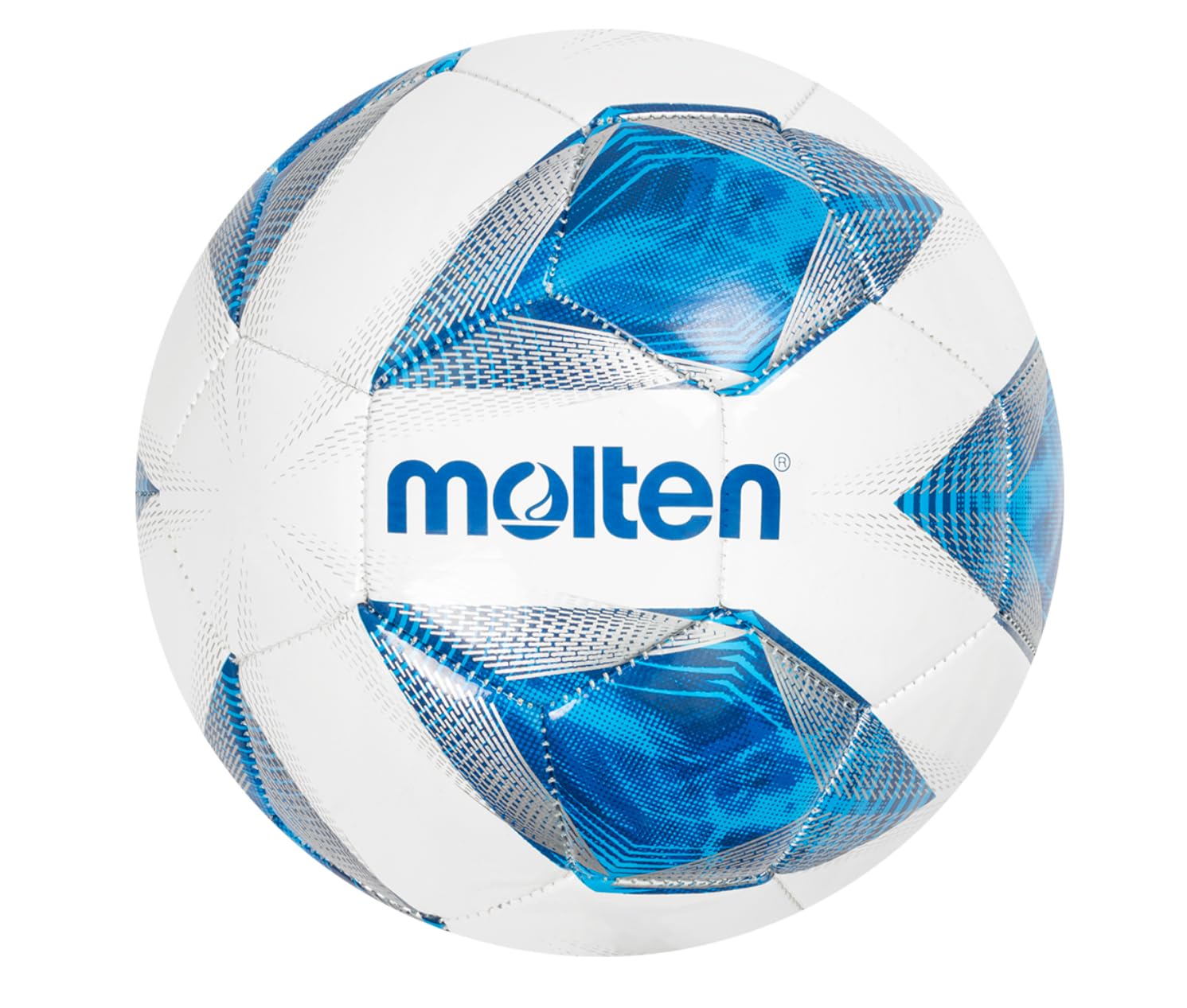 Molten Futsalball F9A2000 bianco/blu/argento Futsal