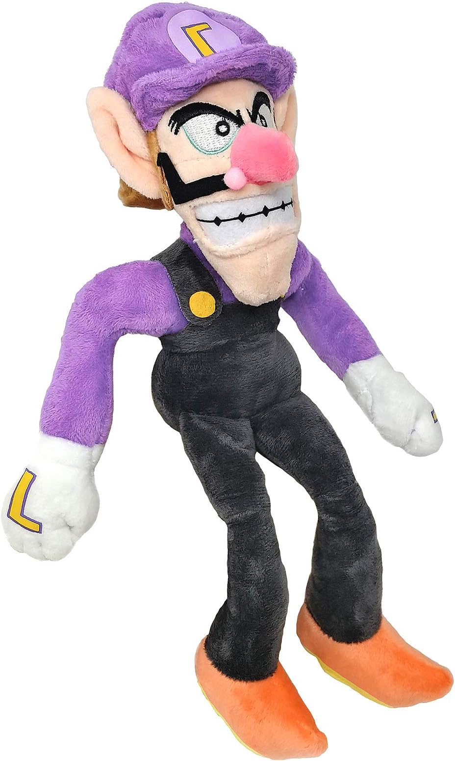 Best Super Mario Waluigi Plush Toy and Travel Bag-Perfect Super Mario Stuffed Toy (Waluigi)