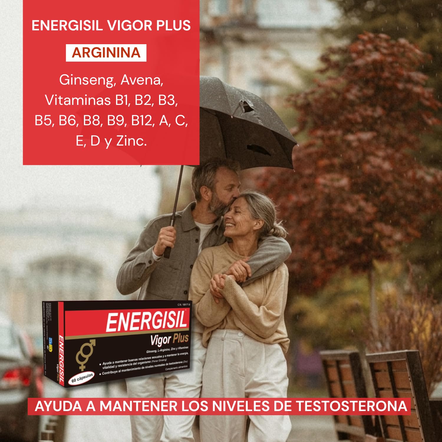 Energisil Vigor Plus - 60 Cápsulas