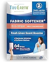 Vista 7 de Tru Earth Tiras suavizantes de tela para lavadora, alternativa al líquido suavizante de telas y cápsulas, potenciador de aroma de lino fresco, hasta