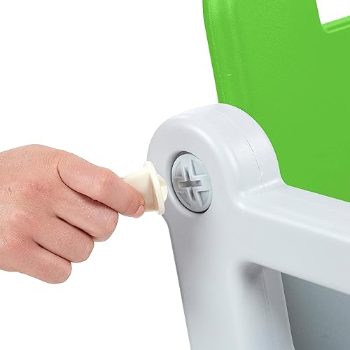 Miniatura 12 de ECR4Kids Escritorio y silla para niños pequeños, muebles para niños, verde hierbagris claro