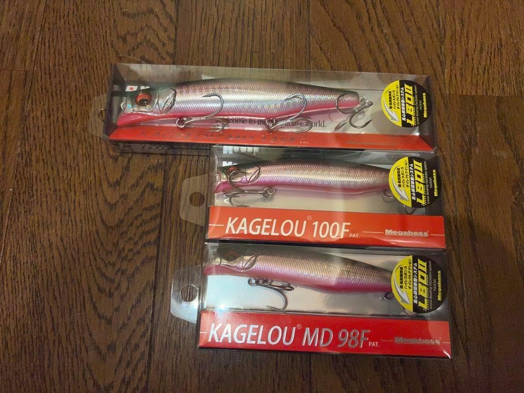 メガバス カゲロウセット(限定カラー含む) FISHING BASE:【当店限定