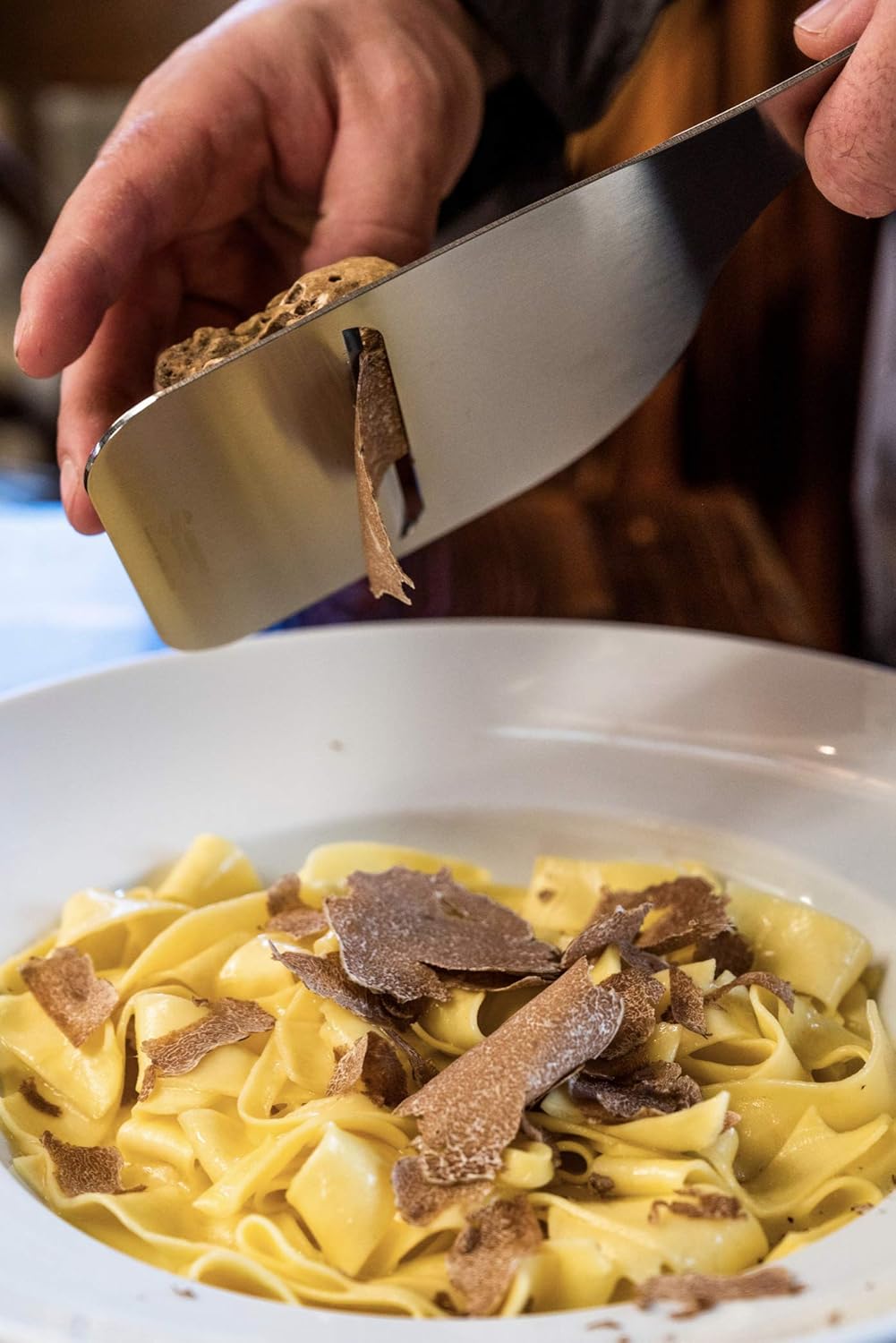 XFETTA TRUFFLE SLICER Shaver/Slicer/Cutter - Mandoline Slicer in Stainless Steel Nitro-B by Taste of Truffles. Made in Italy