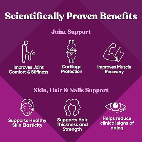 Miniatura 5 de Move & Glow - Pastillas de colágeno para mujeres y hombres, multicolágeno vegetariano (tipo I-V-X) con 9 superalimentos a base de plantas para la