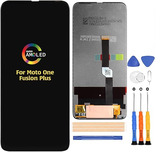 A-MIND Para Motorola Moto One Fusion Plus One Fusion+ XT2067 Reemplazo de pantalla táctil digitalizador LCD Pantalla XT2067-1 XT2067-2 XT2067-2