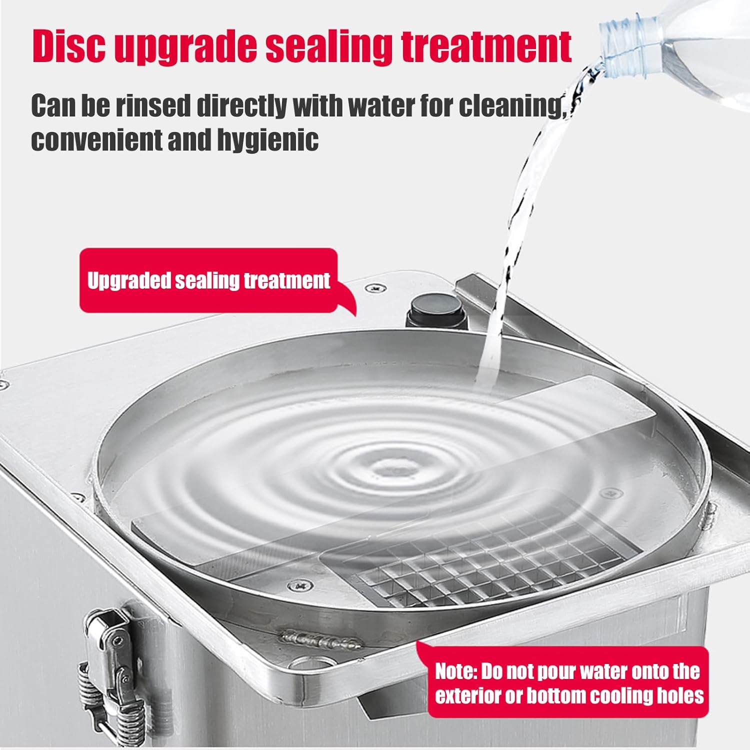 3 in 1 Electric Commercial Vegetable Chopper, Multifunction Dicer and Slicer, Electric Fruit Dicer, Shredder, Potato Slicer, Multi Blade Vegetable Processor for use in Restaurants,