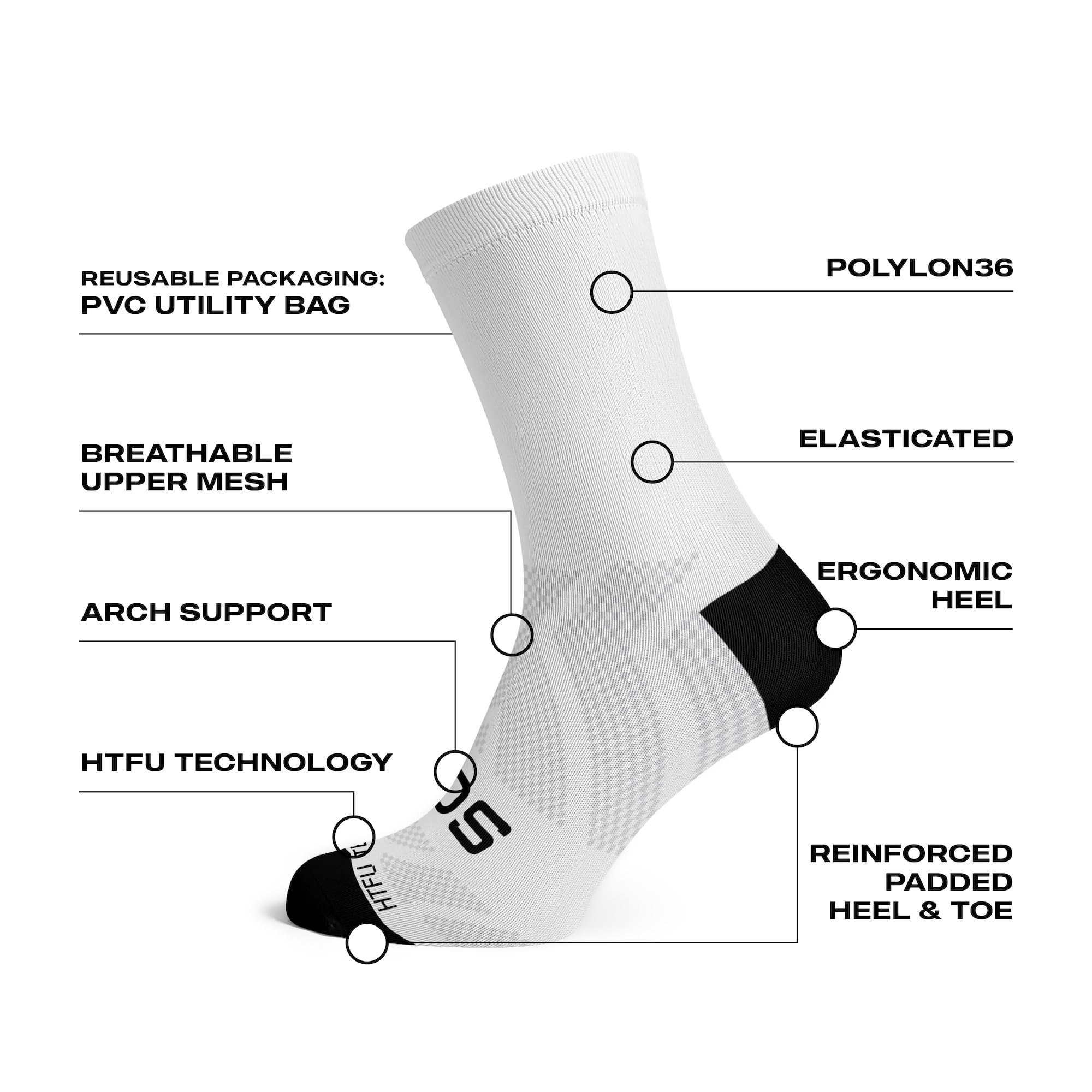 Sox Footwear Cow Crew Socks