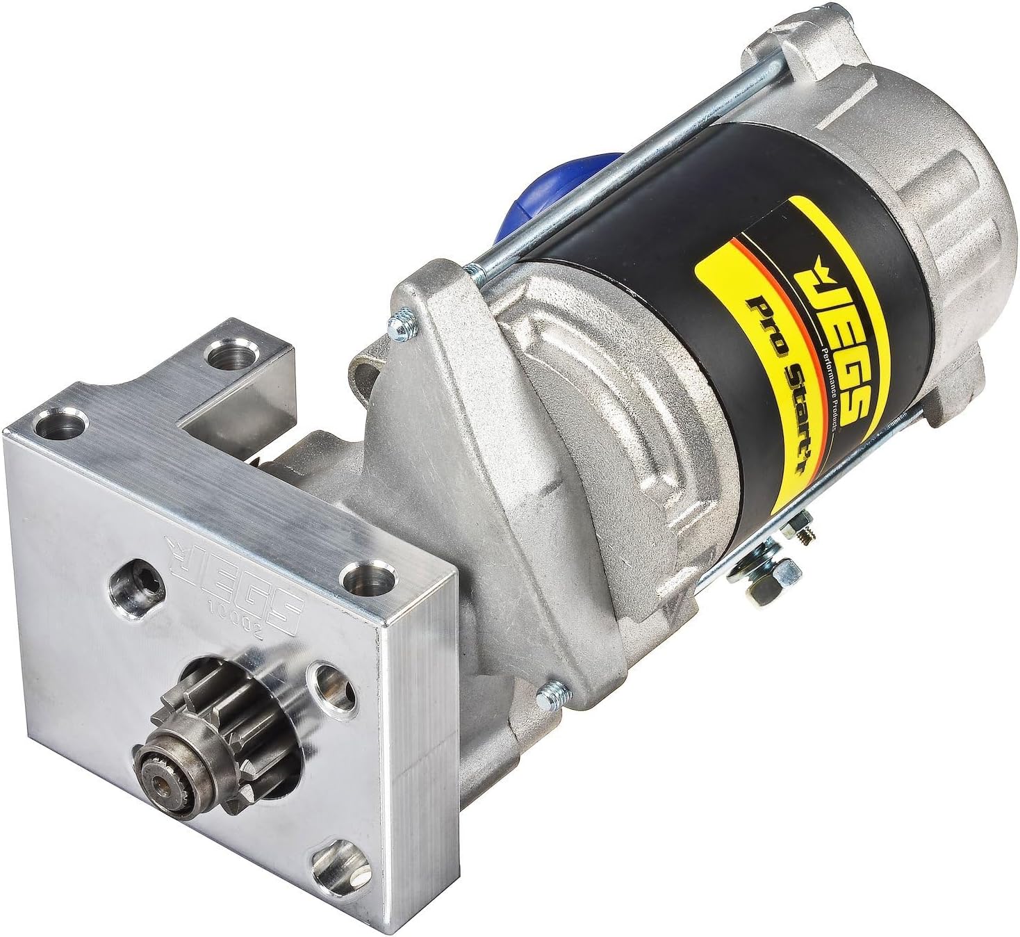 JEGS Prostarter Starter | 4.4:1 Gear Reduction | For Small Block and Big Block Chevy Engines | Offset Mounting | Fits 168-Tooth Flexplate/Flywheel | Up To 12.5:1 Compression | Made In USA