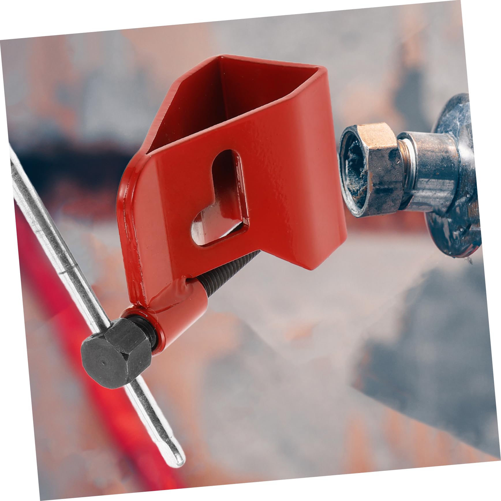 Estrattore Ghiera Compressione in Metallo Rosso per Tubi