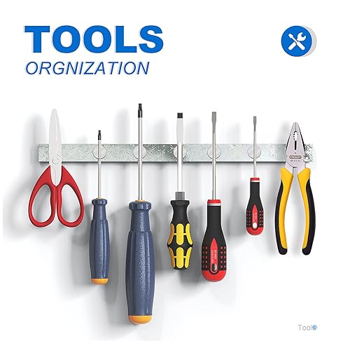 Miniatura 3 de TRYMAG Paquete de 20 imanes pequeños de neodimio, pequeños imanes fuertes de tierras raras con respaldo adhesivo, potentes imanes permanentes de