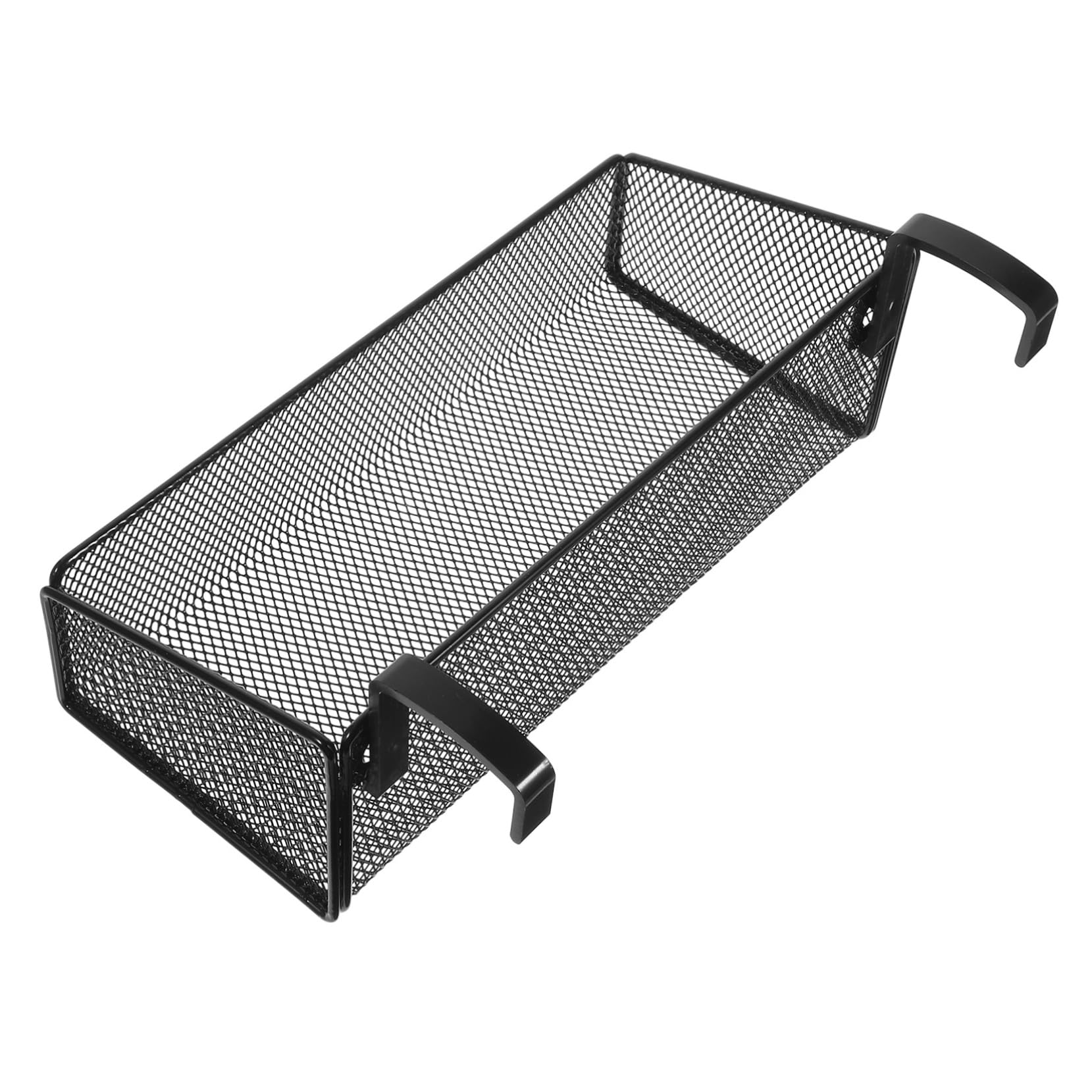 ULTECHNOVO Hanging Storage Basket for Bedside Organizer with Hooks for Dormitory and Home Space Saving Design for Stationery Books and Sundries
