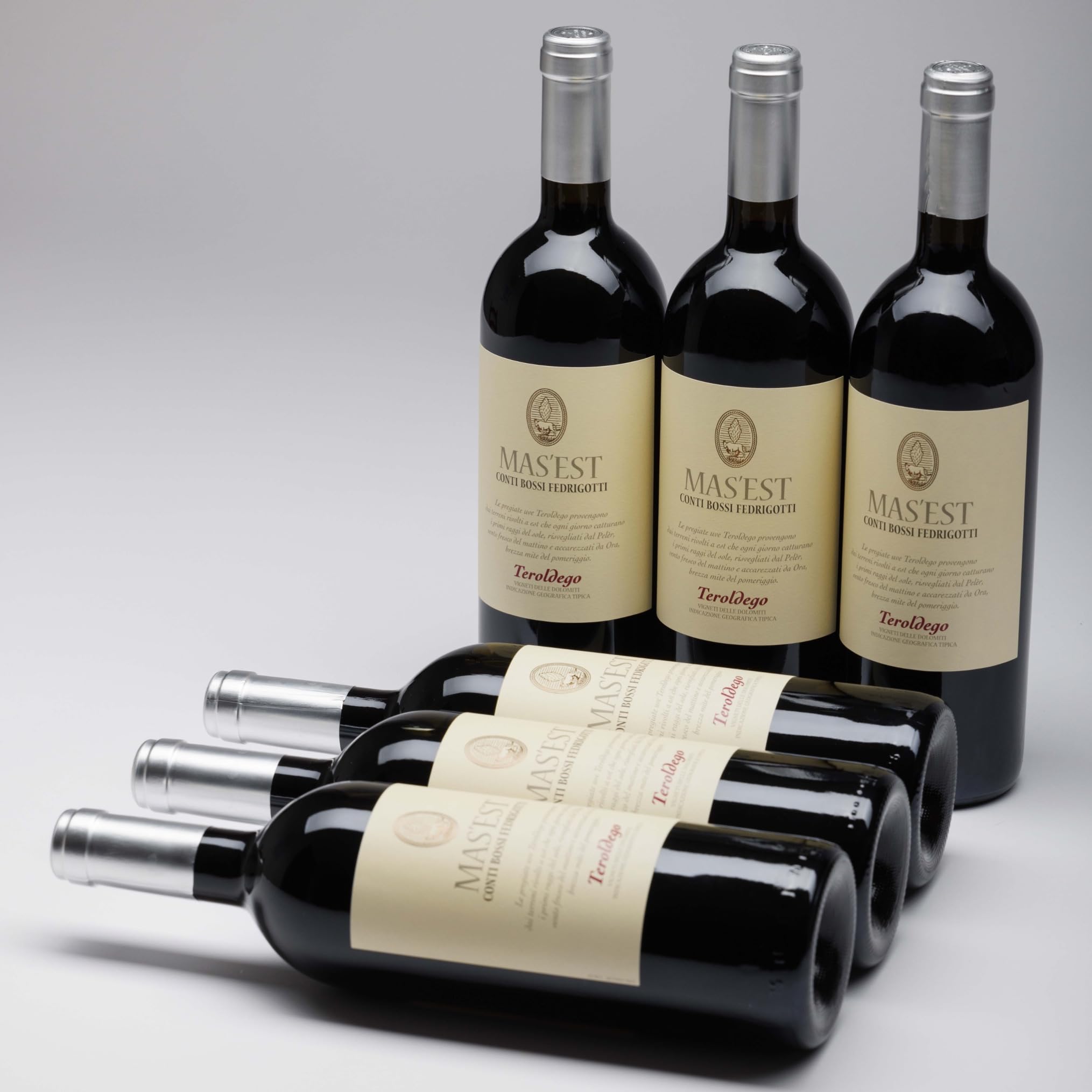 BOSSI FEDRIGOTTI "MAS'EST TEROLDEGO" 2023 | Vigneti delle Dolomiti IGT | 750 ml | 6 bottiglie