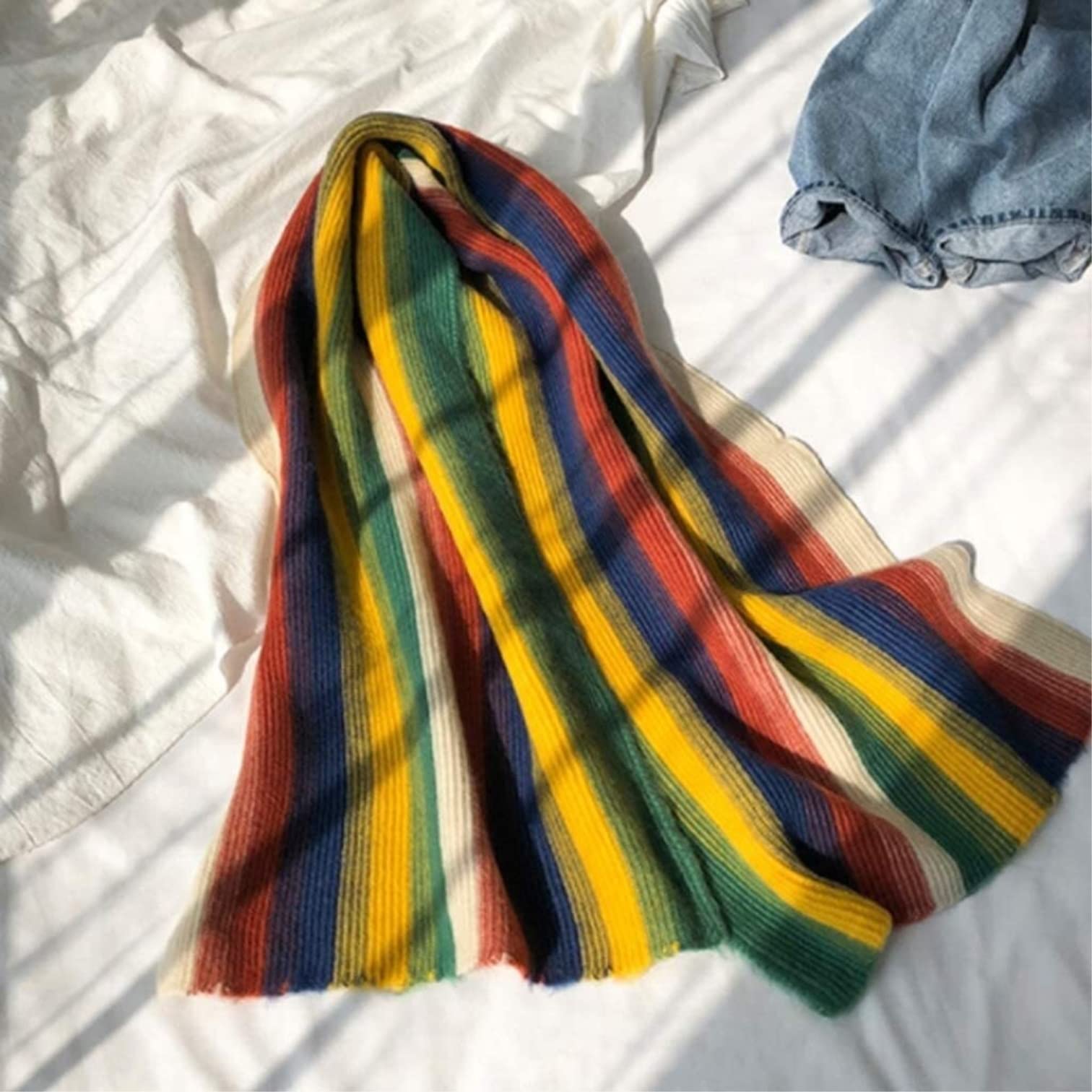 Sciarpa Sciarpa Di Moda Sciarpa Di Cashmere Imitazione Morbida Sciarpa Lavorata A Maglia Calda Invernale Per Regalo Scialle