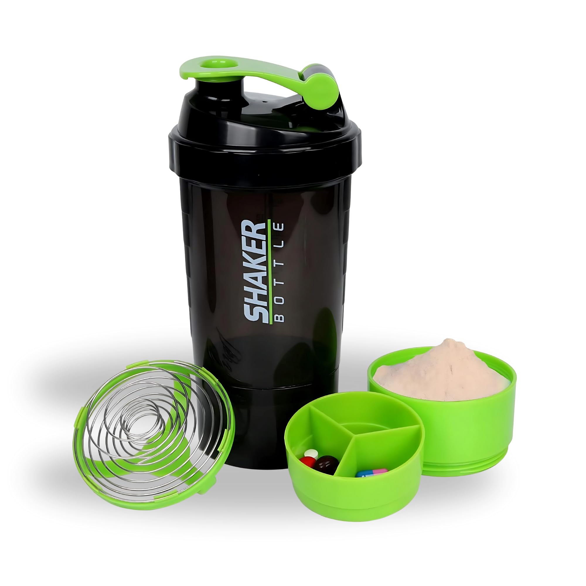 Shopeum Gym shakers for protein mixer Shaker Bottle - Perfect Fitness unique Gifts for Men and Women, for Shake and Smoothies bottles (500ml)-image-31
