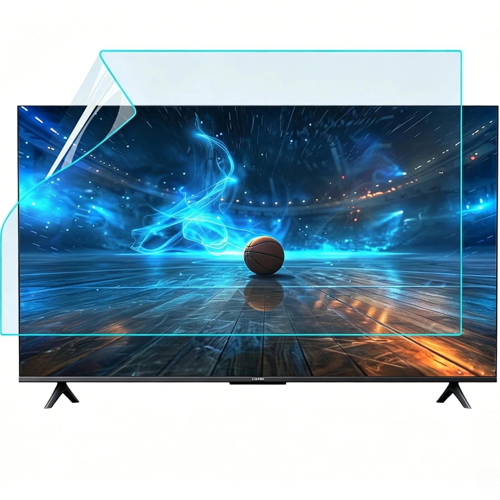 Ochraniacze ekranu telewizora, antyniebieskie światło i antyodblaskowa, folia ochronna na monitor, odporna na zarysowania, matowa folia ochronna na ekran LCD/LED, do użytku wewnątrz i na zewnątrz, 122