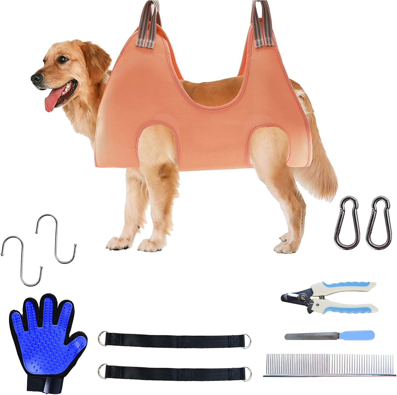 TRIBAL Dog Hammock for Grooming Pet Grooming Harness