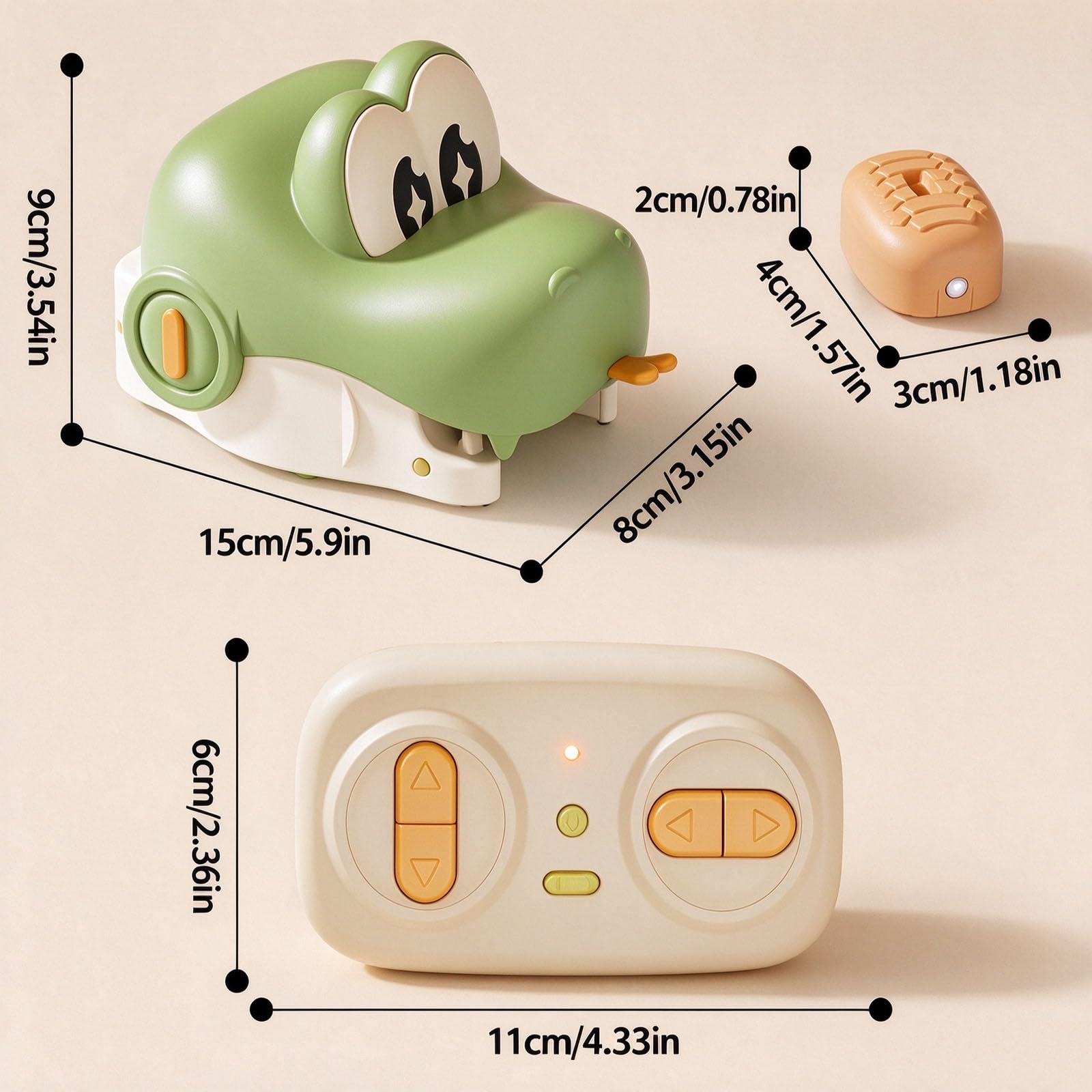 Gioco Magnetico Rc Snake, Snake Game Giocattolo con Suoni Auto