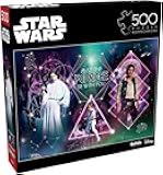 Buffalo Games - Star Wars - : Galactic Trio - 500 Piece Jigsaw Puzzle for Adults -Challenging Puzzle Perfect for Game Nights - Finished Size is 21.25 x 15.00