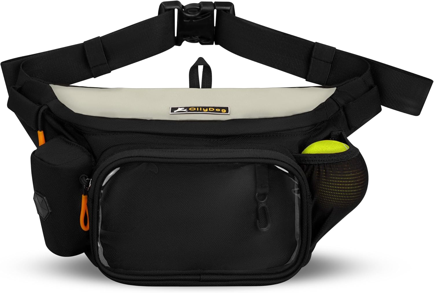 OllyDog Trailblazer Pack | Fanny Pack | Dog Treat Pouch | Includes Rubber Fetch Ball | Water-Resistant | Poop Bag Dispenser | Hands-Free | Dog Walking & Training - Image 8