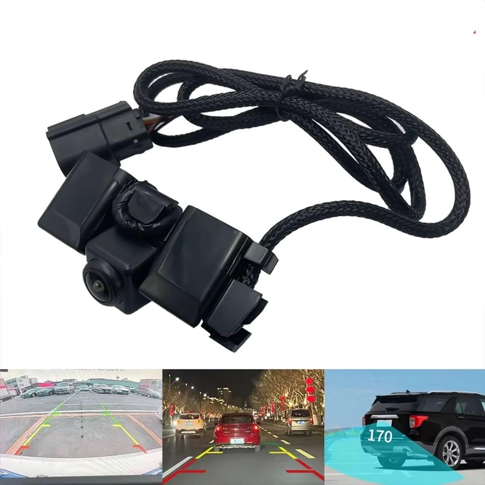 Obiektyw szerokokątny do samochodu pasuje do Chevroleta Silverado dla 3500 2016 2017 2018 2019 1 szt. akcesoria zamienne do kamery cofania 84079952