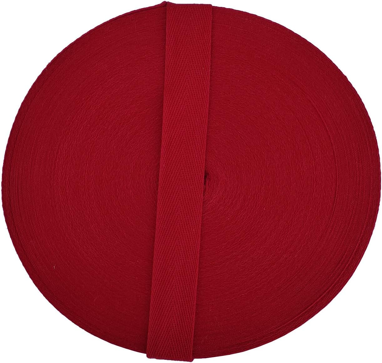 Menghuan Cotton Twill Tape Herringbone Tape 5/8 Inch 49