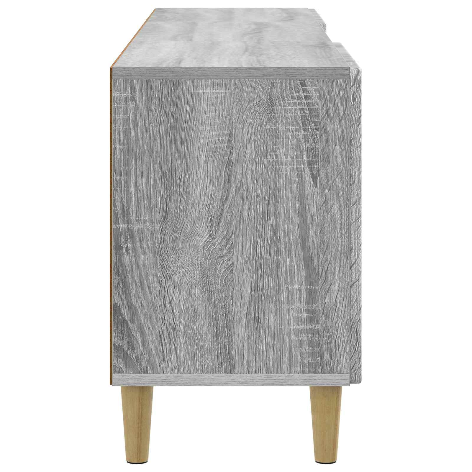 Mobile TV grigio Sonoma, 150 x 31 x 50 cm, in legno