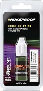 Nukeproof Bike Touch-Up Paint - ARMY GREEN - GPaint 10ml Bottle - Touch-Up Paint Kit for Scratched or Chipped Bike Frames - GPaint Bike Paint