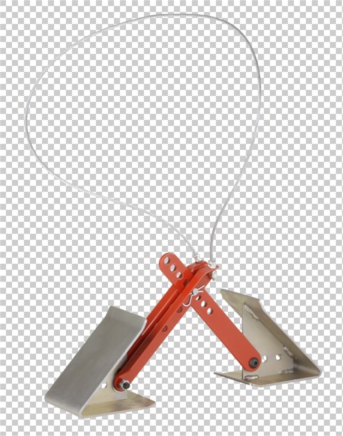 Photo 1 of Fastway ONESTEP Wheel Chock for Tandem Axle Trailers and RVs-16 Inches to 24 Inches Long-Qty 1 16" to 24" Axles--QTY 1