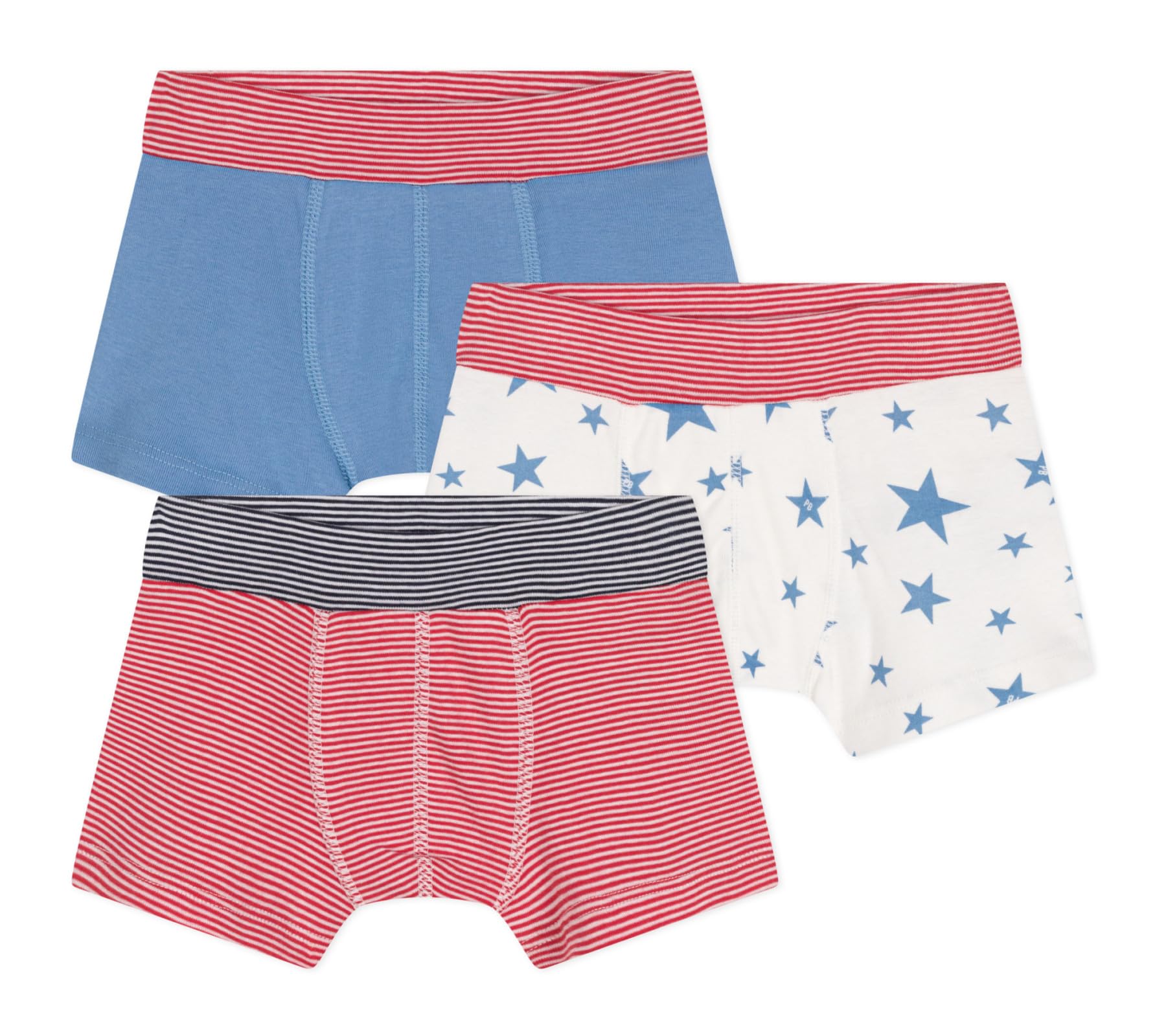 Petit Bateau Boy's A0cti Boxers, Variant 1, 3 years