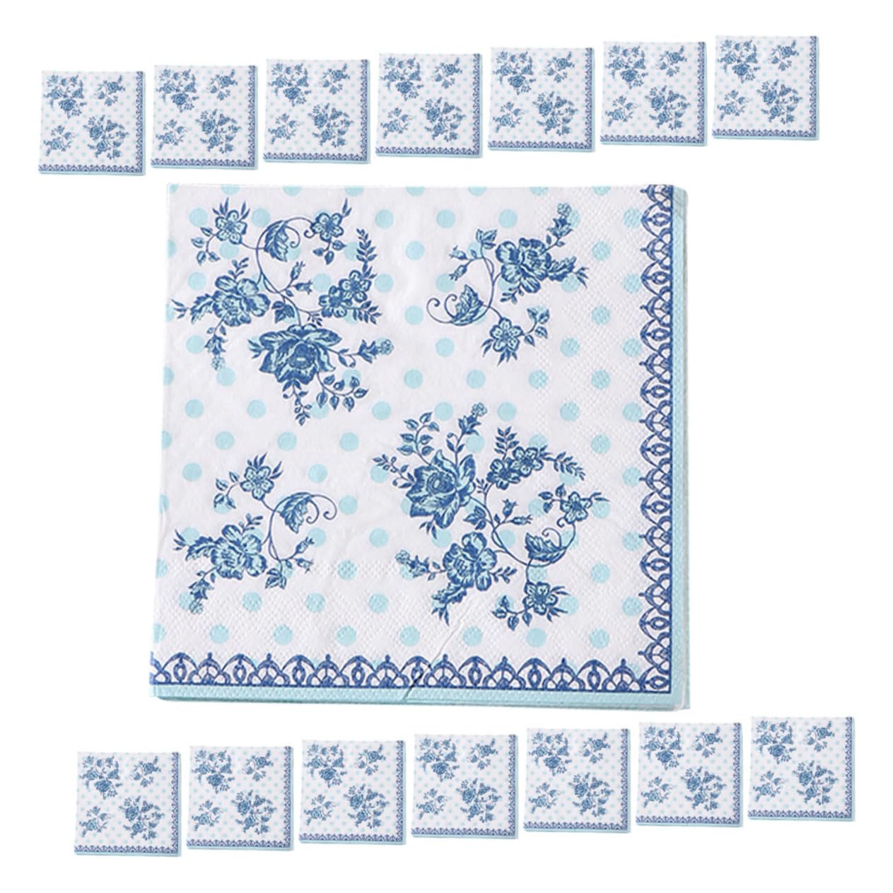 Serviettes de cocktail décoratives pour sublimer vos tables de mariage et fêtes - 8