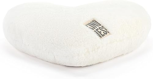 Miniatura 3 de DEMDACO Sharing Kindness - Almohada con peso de poliéster de felpa de 11.5 x 10 pulgadas, color arena