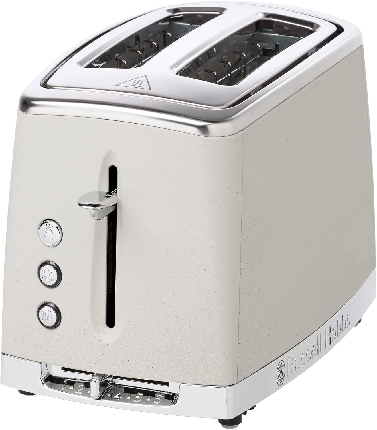 Russell Hobbs Stone Textured 2 Slice toaster, RHT62STN, 6 Intensity