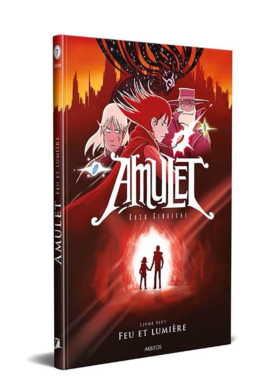Amazon.com: Amulet T07: Feu et lumière: 9782355746079: Kibuishi, Kazu ...
