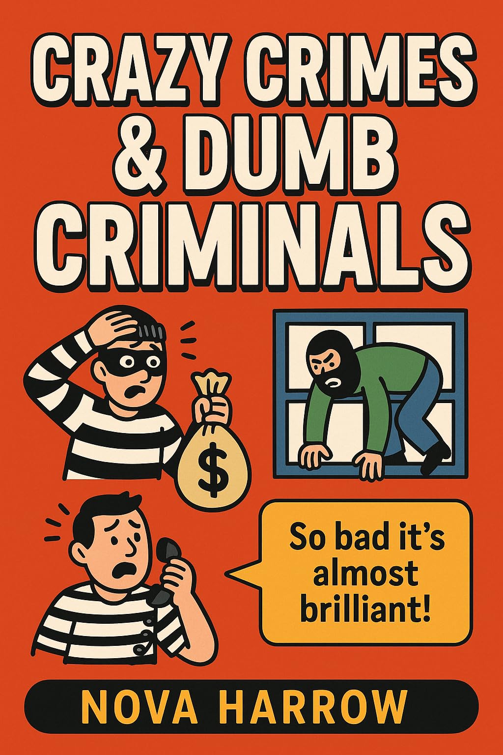 Crazy Crimes & Dumb Criminals: True tales of lawbreakers so foolish, you’ll think they made it up themselves! (The Crazy World Collection Book 3)